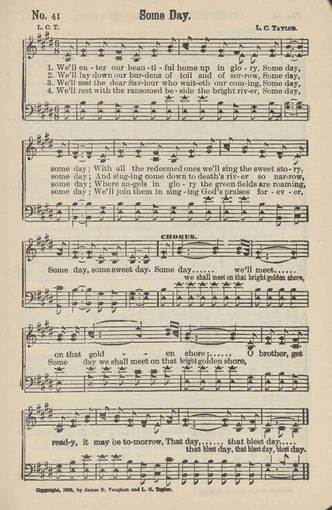 Soul-Winning Songs: for revivals, all soul winning work and general church use page 41
