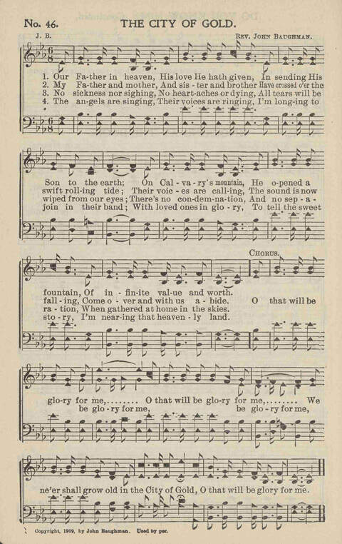 Soul-Winning Songs: for revivals, all soul winning work and general church use page 46