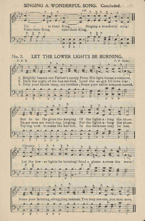 Soul-Winning Songs: for revivals, all soul winning work and general church use page 7