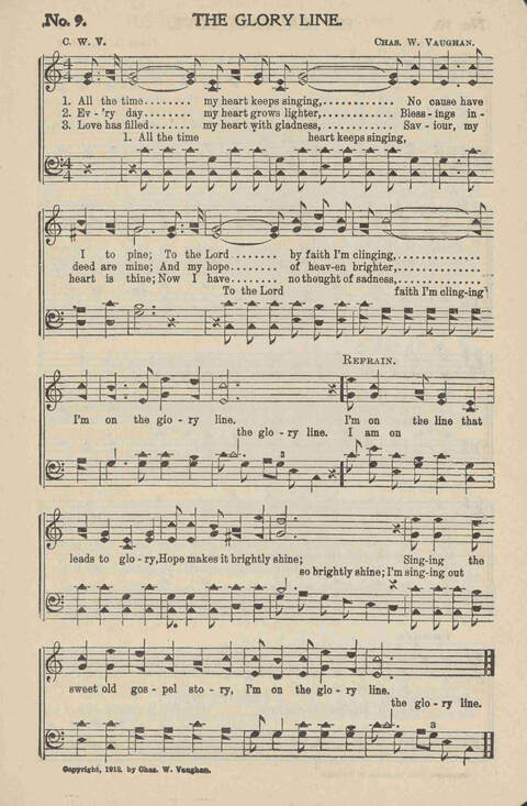 Soul-Winning Songs: for revivals, all soul winning work and general church use page 9