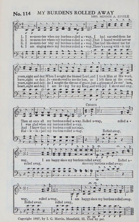 Songs We Sing Complete: a selection of songs that never grow old which have inspired the saints through decades page 112