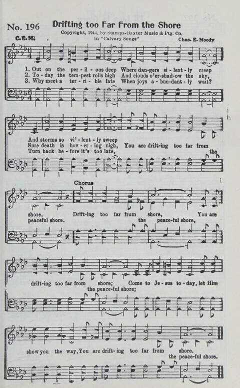 Songs We Sing Complete: a selection of songs that never grow old which have inspired the saints through decades page 197
