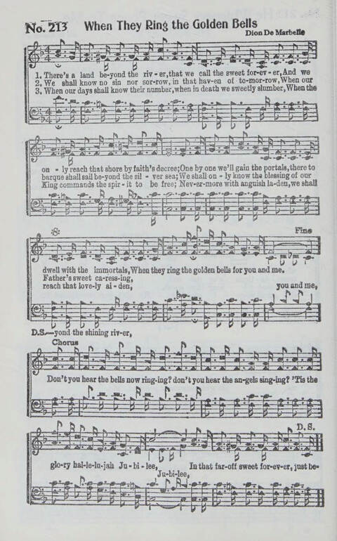 Songs We Sing Complete: a selection of songs that never grow old which have inspired the saints through decades page 214