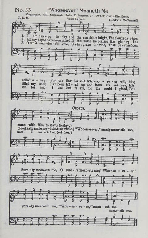 Songs We Sing Complete: a selection of songs that never grow old which have inspired the saints through decades page 33