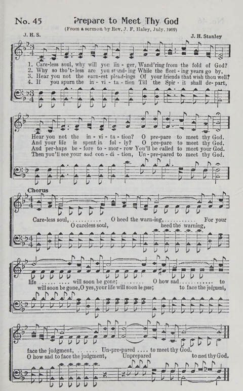 Songs We Sing Complete: a selection of songs that never grow old which have inspired the saints through decades page 45