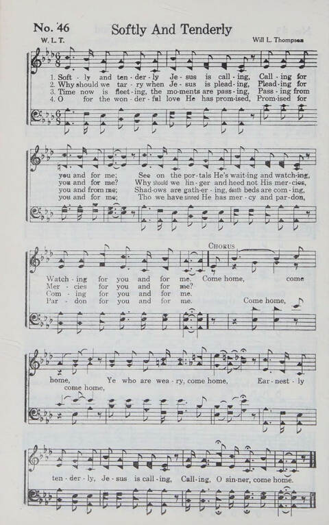 Songs We Sing Complete: a selection of songs that never grow old which have inspired the saints through decades page 46