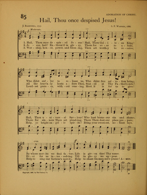 Songs of Worship: for the Sunday School page 78