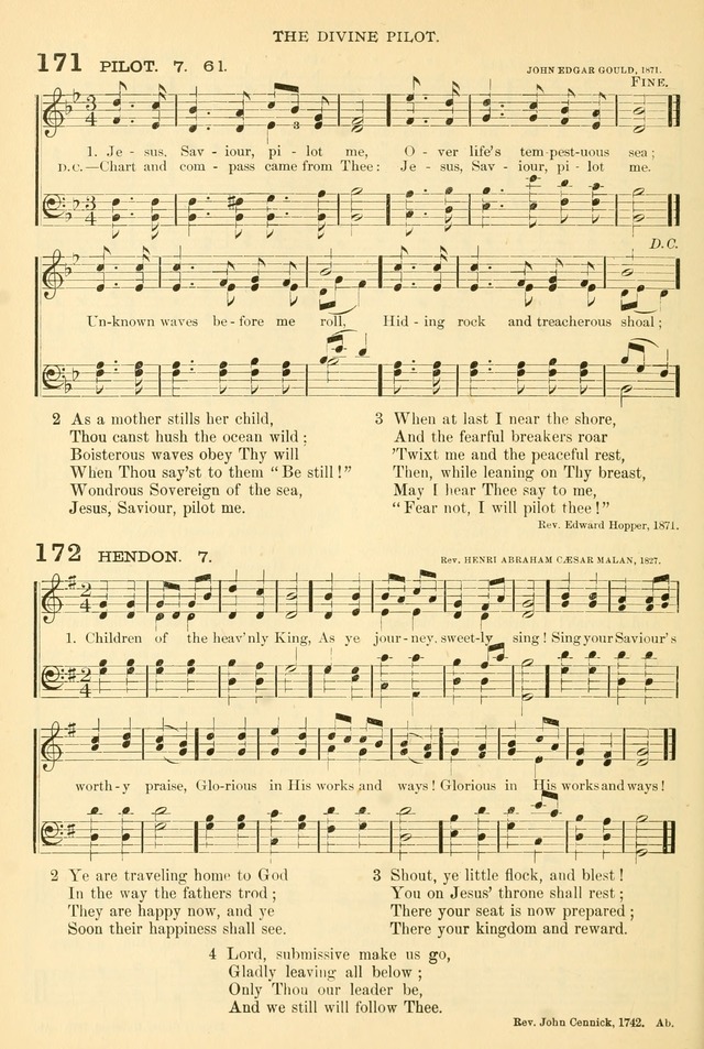 Songs of Work and Worship: a collection of hymns and tunes for devotional and evangelistic meetings page 105
