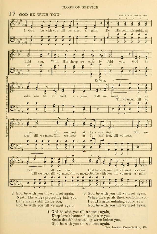 Songs of Work and Worship: a collection of hymns and tunes for devotional and evangelistic meetings page 18