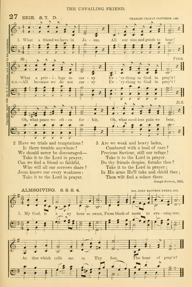Songs of Work and Worship: a collection of hymns and tunes for devotional and evangelistic meetings page 24