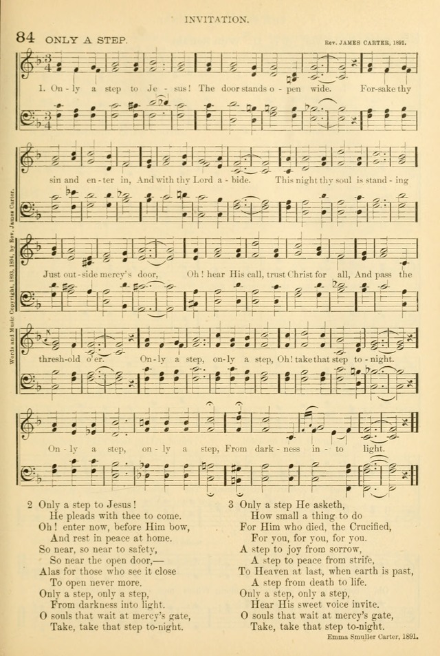Songs of Work and Worship: a collection of hymns and tunes for devotional and evangelistic meetings page 56