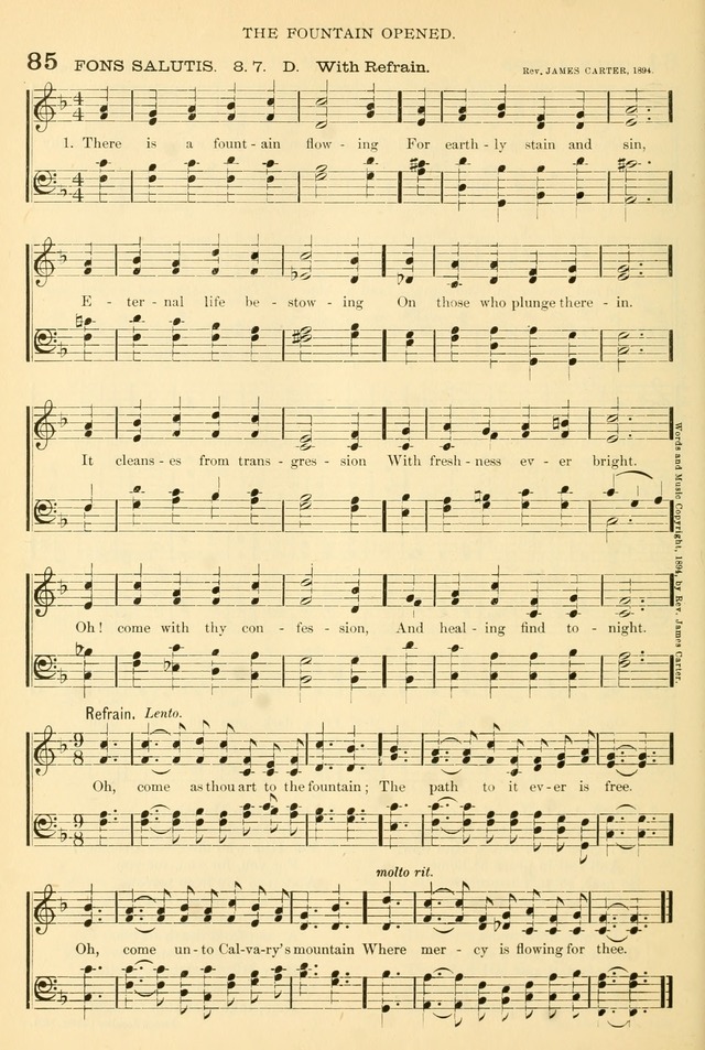 Songs of Work and Worship: a collection of hymns and tunes for devotional and evangelistic meetings page 57