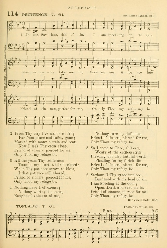 Songs of Work and Worship: a collection of hymns and tunes for devotional and evangelistic meetings page 74