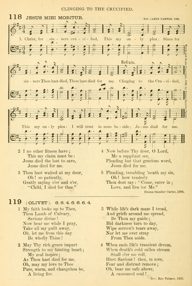 Songs of Work and Worship: a collection of hymns and tunes for devotional and evangelistic meetings page 77