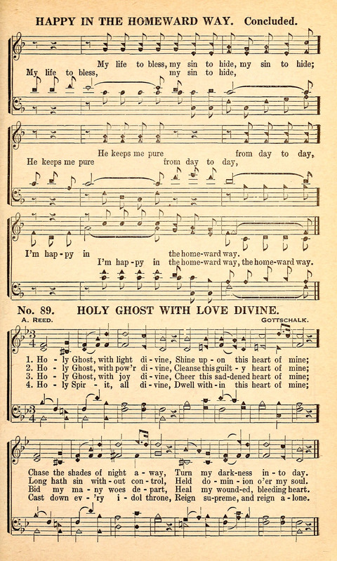 Sunrise in Glory: our 1936 Book for Sunday-Schools, Singing Schools, Revivals, Conventions and General Use in Christian Worship page 90