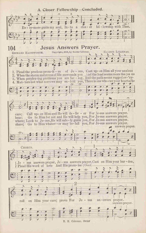 Songs of Full Salvation: for the church, Sunday school, revival meeting, prayer meeting, young people