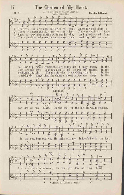Songs of Full Salvation: for the church, Sunday school, revival meeting, prayer meeting, young people