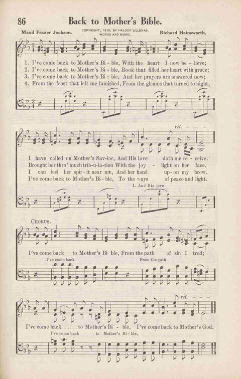 Songs of Full Salvation: for the church, Sunday school, revival meeting, prayer meeting, young people