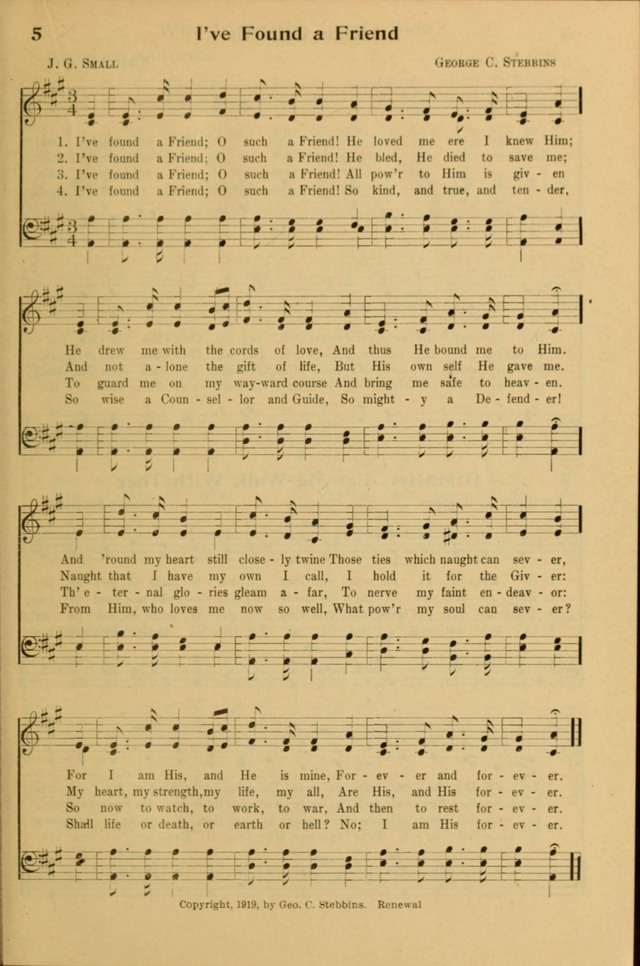 Songs of Life page 5