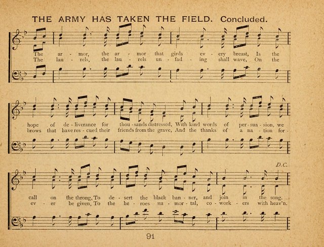 Songs of Love and Praise: for Sabbath-Schools, Prayer-Meetings, and Family Circle page 91