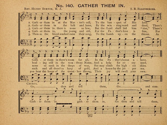 Songs of Love and Praise: for Sabbath-Schools, Prayer-Meetings, and Family Circle page 92