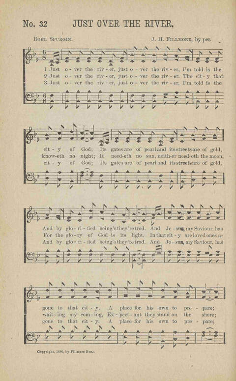 Songs of Our Saviour: for the church, Sunday school and other service of the sanctuary page 32