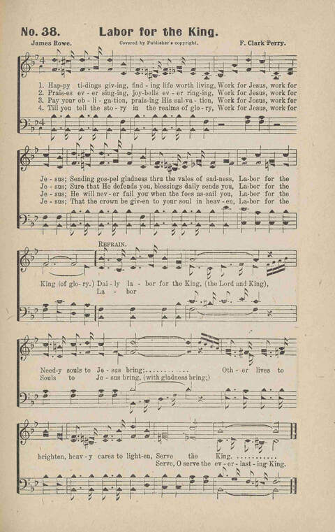 Songs of Our Saviour: for the church, Sunday school and other service of the sanctuary page 39