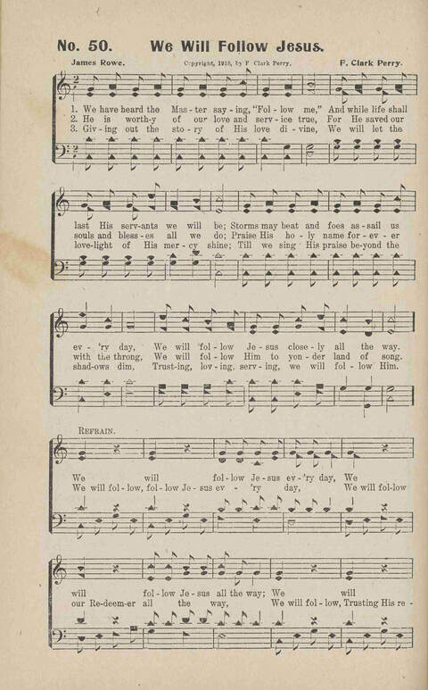 Songs of Our Saviour: for the church, Sunday school and other service of the sanctuary page 52