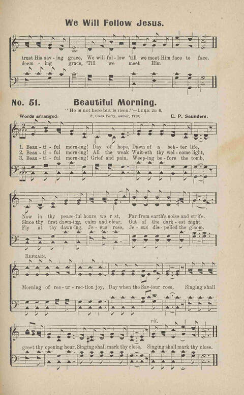 Songs of Our Saviour: for the church, Sunday school and other service of the sanctuary page 53