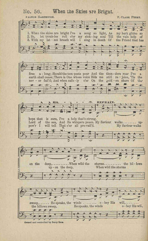 Songs of Our Saviour: for the church, Sunday school and other service of the sanctuary page 58