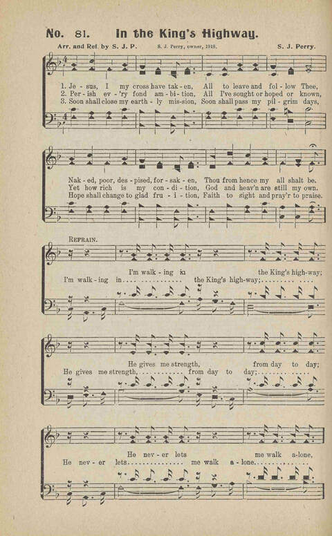 Songs of Our Saviour: for the church, Sunday school and other service of the sanctuary page 84