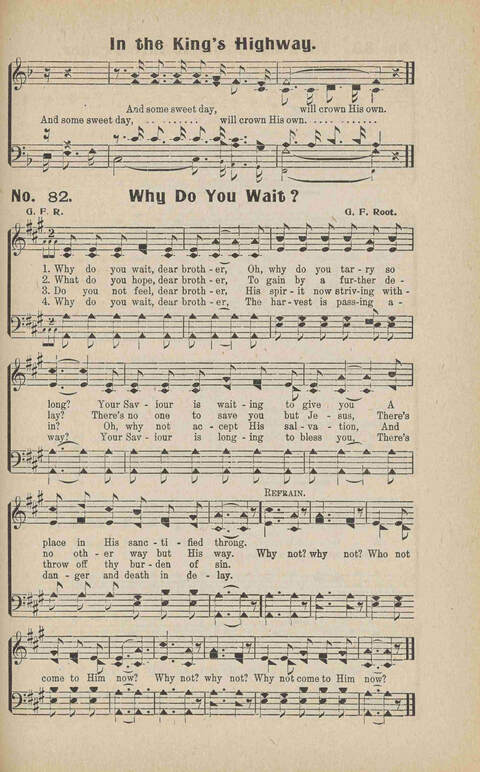 Songs of Our Saviour: for the church, Sunday school and other service of the sanctuary page 85