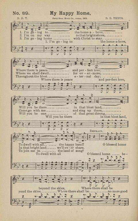 Songs of Our Saviour: for the church, Sunday school and other service of the sanctuary page 92