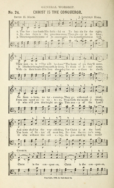 Songs of Praise and Consecration page 24