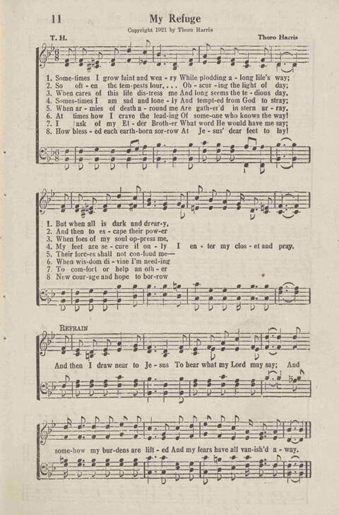 Songs of Pentecostal Fellowship page 11