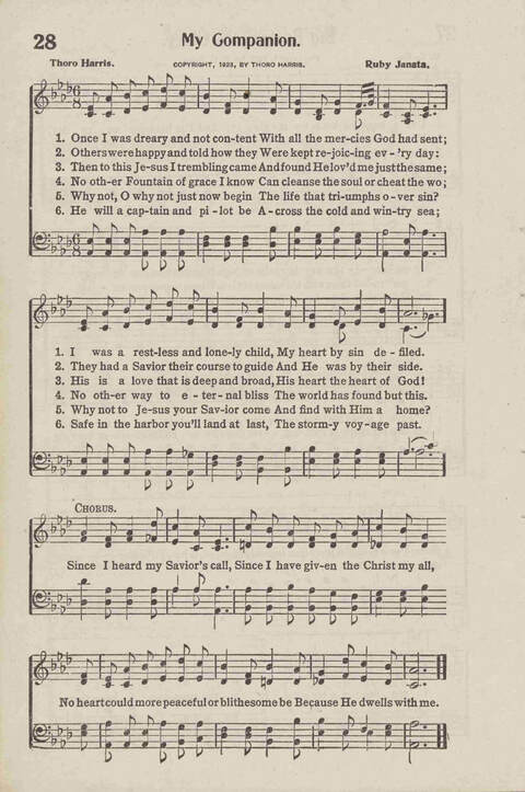 Songs of Pentecostal Fellowship page 28
