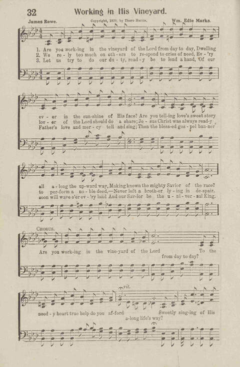 Songs of Pentecostal Fellowship page 32