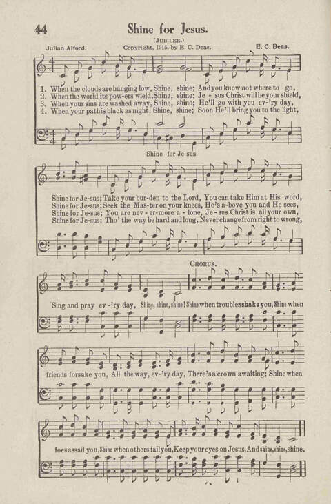 Songs of Pentecostal Fellowship page 44