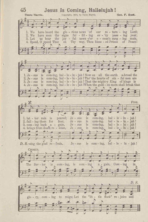 Songs of Pentecostal Fellowship page 45