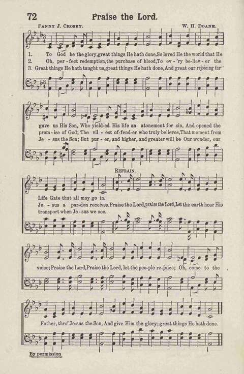 Songs of Pentecostal Fellowship page 70