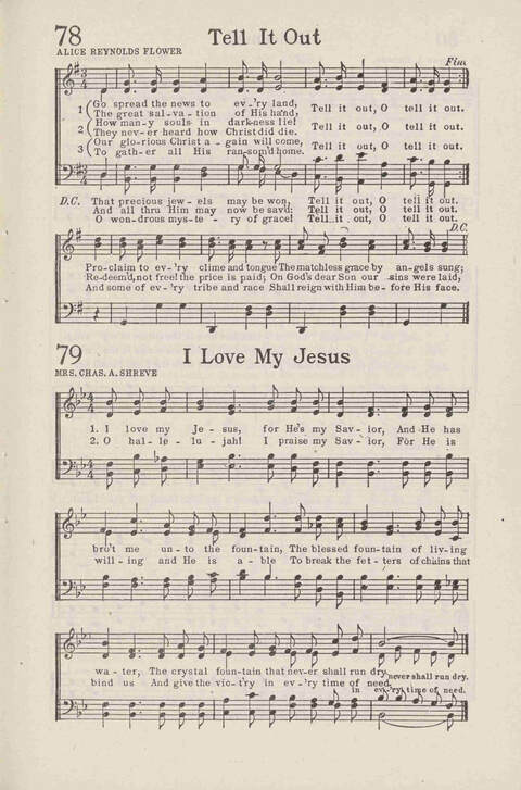 Songs of Pentecostal Fellowship page 75