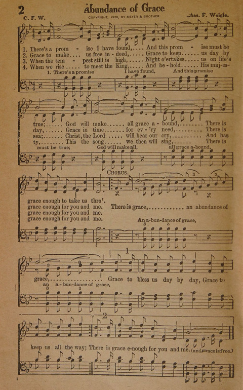 Songs of Perfect Love page 2