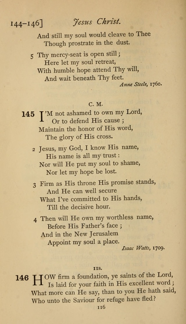 The Sacrifice of Praise. psalms, hymns, and spiritual songs designed for public worship and private devotion, with notes on the origin of hymns. page 116