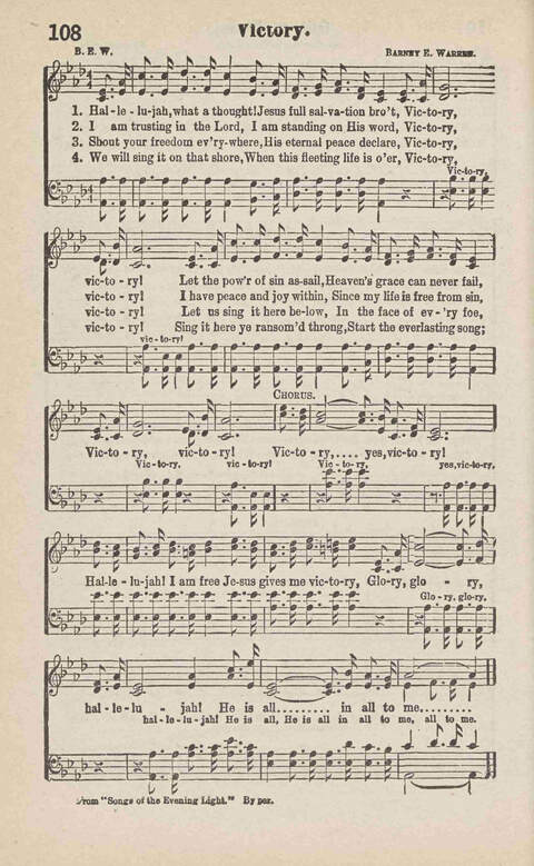 Songs of Praise: Charles A. Shreve campain special page 100