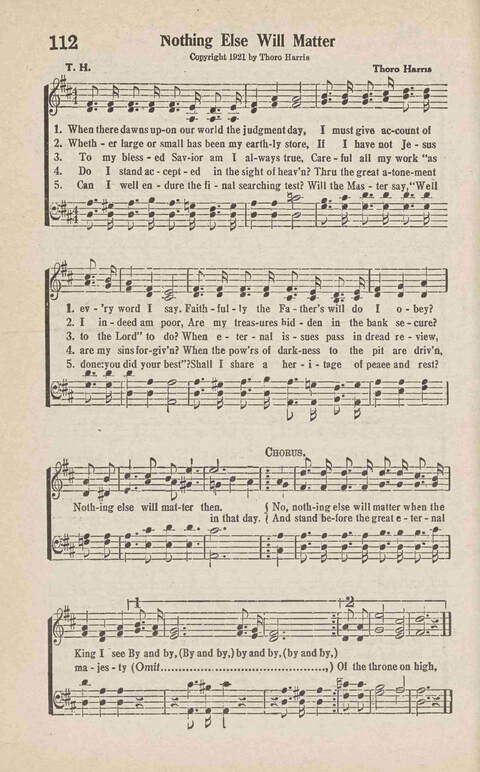 Songs of Praise: Charles A. Shreve campain special page 104