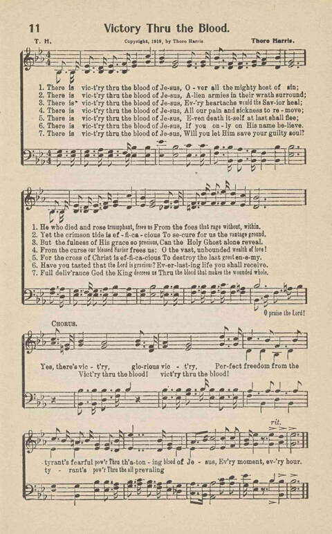 Songs of Praise: Charles A. Shreve campain special page 11