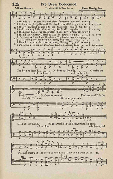 Songs of Praise: Charles A. Shreve campain special page 115