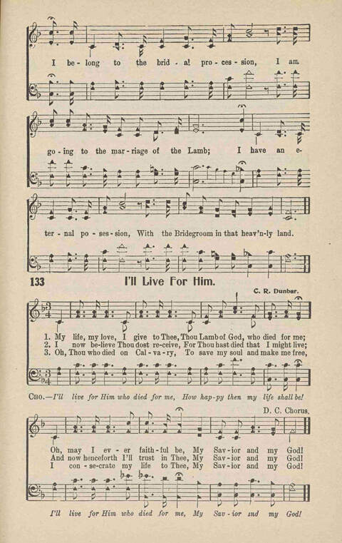 Songs of Praise: Charles A. Shreve campain special page 123