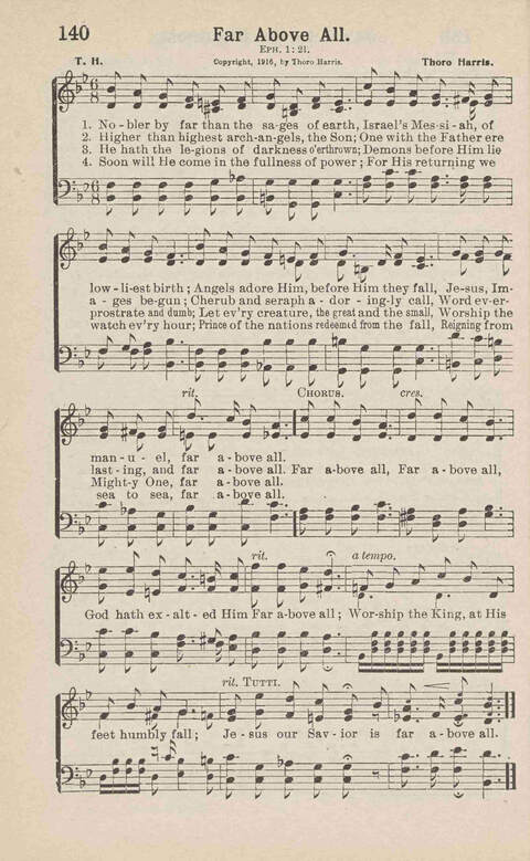 Songs of Praise: Charles A. Shreve campain special page 130