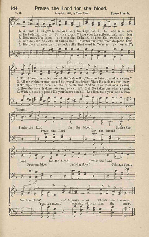 Songs of Praise: Charles A. Shreve campain special page 133